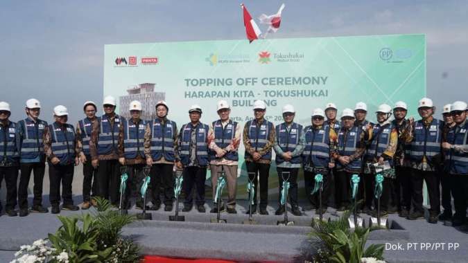 RSJPD Harapan Kita – Tokushukai Capai Topping Off, PTPP Hadirkan Smart Hospital