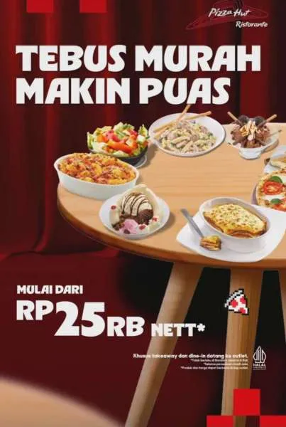 Hari Terakhir Promo Tebus Murah Pizza Hut Oktober 2025