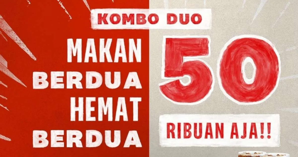 Promo KFC terbaru di Agustus, Kombo Duo makan berdua lebih hemat hanya Rp 50.000-an