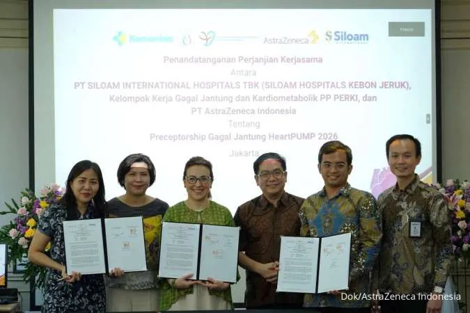  AstraZeneca Gandeng Siloam & PP PERKI Kolaborasi Perkuat Penanganan Gagal Jantung