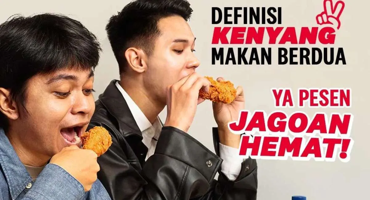 Promo KFC Jagoan Hemat di Bulan Agustus 2023, Rekomendasi Makan Berdua di Tanggal Tua