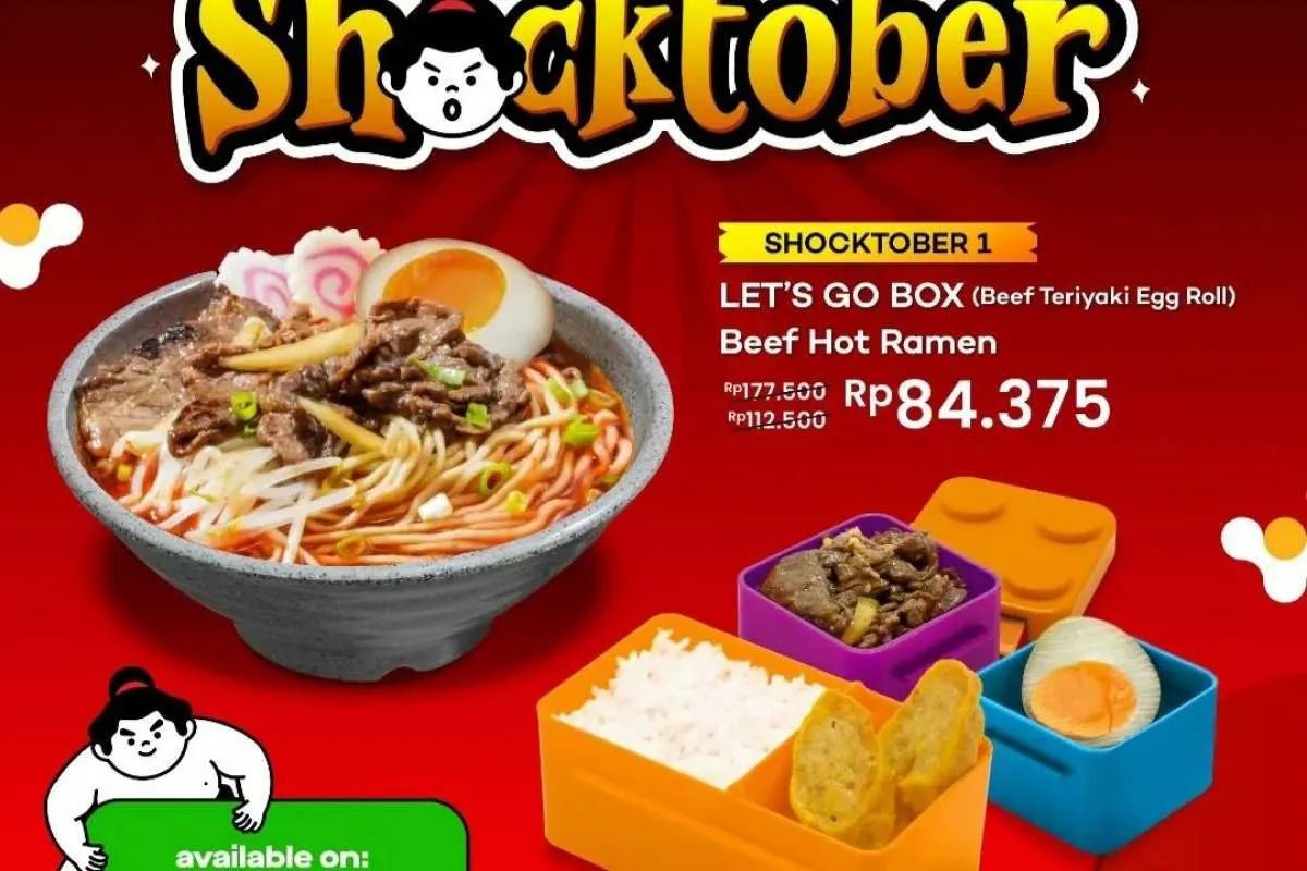 Promo Gokana Oktober 2023, Paket Shocktober Isi 3 Menu Diskon Banyak di GrabFood