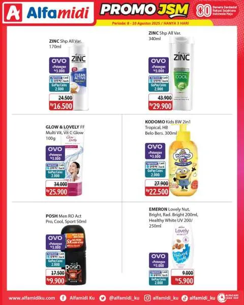 Promo JSM Alfamidi Periode 8-10 Agustus 2025