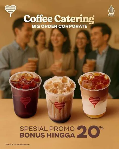 Promo Kopi Kenangan Coffee Catering