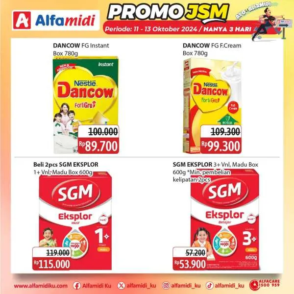 Promo JSM Alfamidi Periode 11-13 Oktober 2024