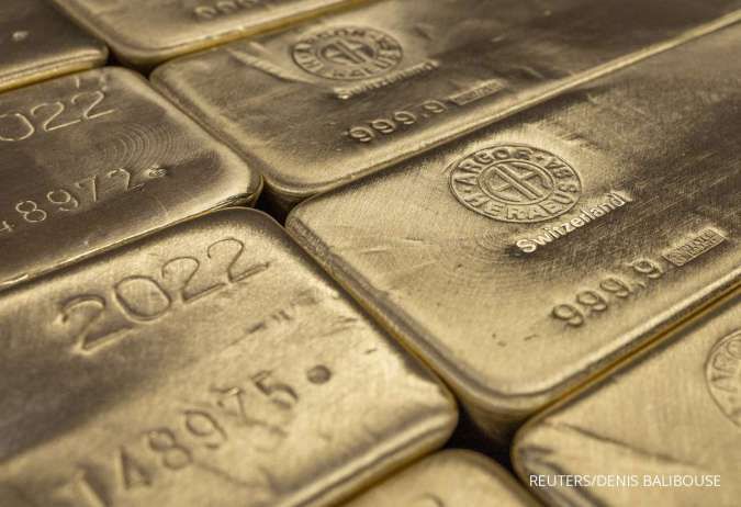 Harga Emas Spot ke Level US$2.020,52 pada Kamis (13/4), Naik 3 Sesi Beruntun 