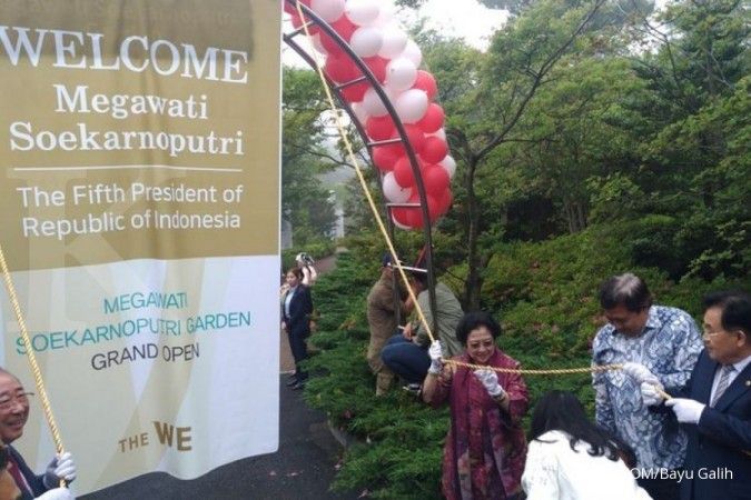 Kebun Raya Megawati diresmikan di Jeju, Korsel