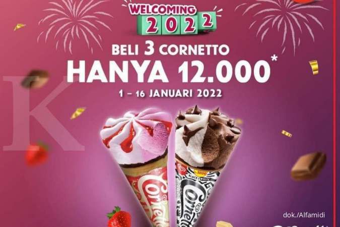 Promo Terbatas Alfamidi, Diskon Berbagai Promo Merk Es Krim di bawah Rp 20.000!