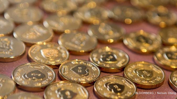 Harga emas di pasar Asia mencatatkan penurunan