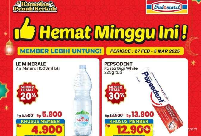 Promo Indomaret Weekend Terbaru Maret 2025, Le Minerale Hemat di Awal Ramadan