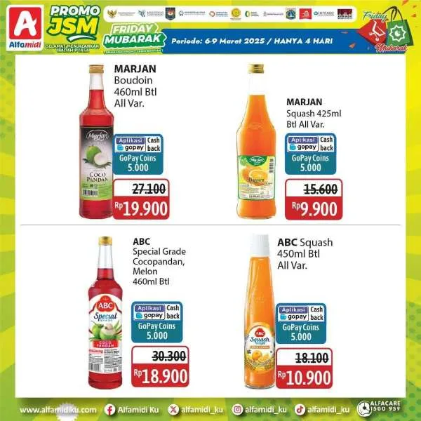 Promo JSM Alfamidi Hanya 4 Hari Periode 6-9 Maret 2025