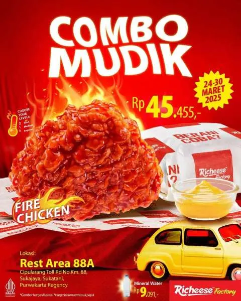 Promo Richeese Factory Combo Mudik 2025