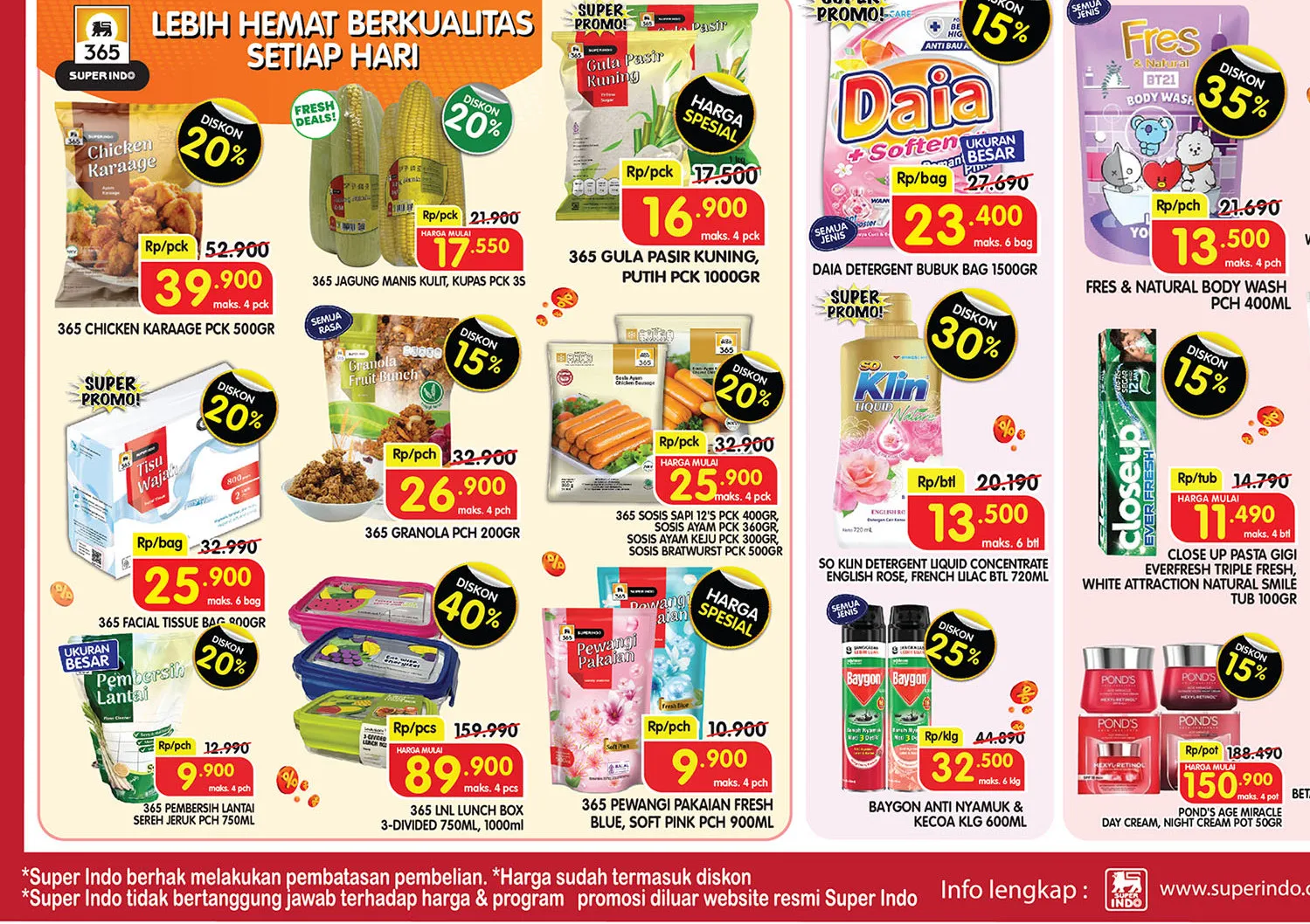 Promo Superindo Weekday 7-10 Juli 2025