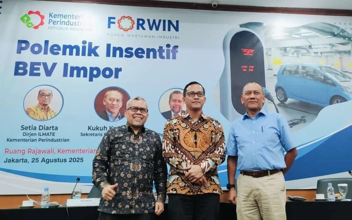 Kemenperin Tagih BYD&Merek Lain Produksi Mobil Listrik di Indonesia, Minimal TKDN 40%