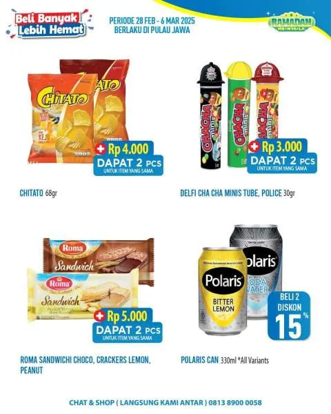 Promo Hypermart Beli Banyak Lebih Hemat Periode 28 Februari-6 Maret 2025