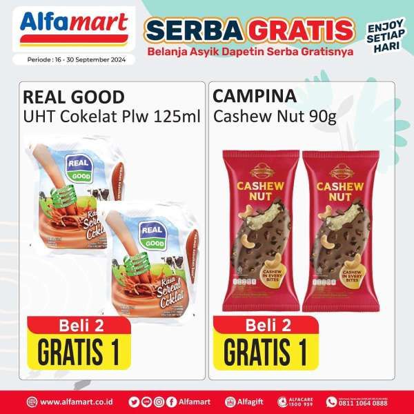 Promo Alfamart Serba Gratis 16-31 September 2024