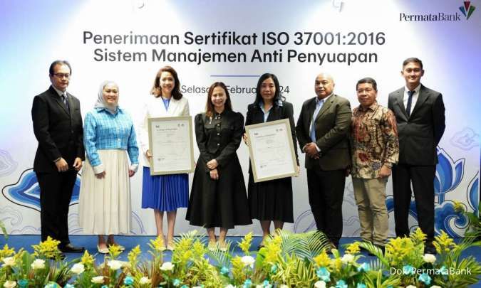PermataBank Perkuat Komitmen Anti Penyuapan dengan Raih Sertifikat ISO 37001:2016