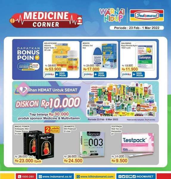 Promo Indomaret Super Hemat Mingguan 23 Februari-1 Maret 2022