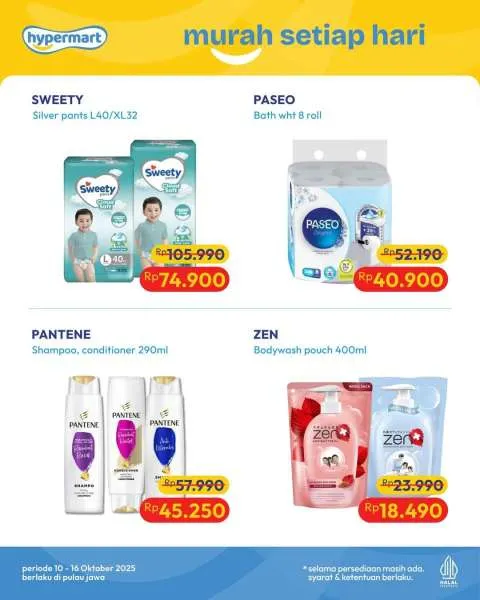 Promo JSM Hypermart Weekend Periode 10-13 Oktober 2025
