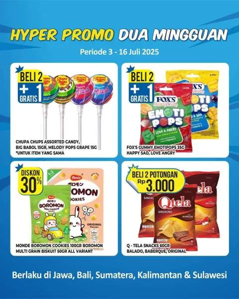 Promo Hypermart Dua Mingguan Periode 3-16 Juli 2025