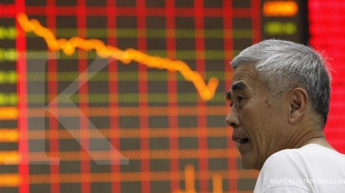 Bursa China terpuruk kian dalam