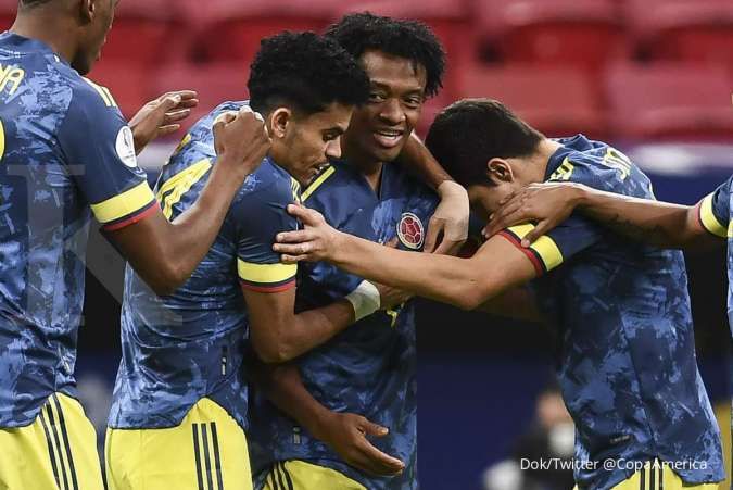 Hasil Copa America 2021 Kolombia vs Peru: Los Cafeteros menang 3-2 dari La Rojiblanca