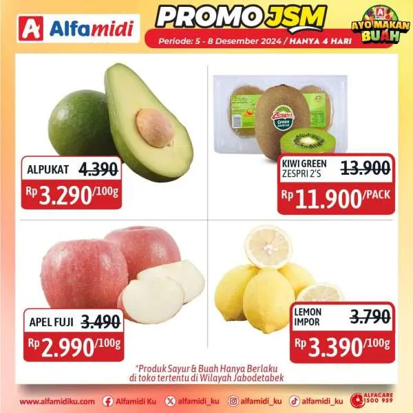 Promo JSM Alfamidi Hanya 4 Hari Periode 5-8 Desember 2024