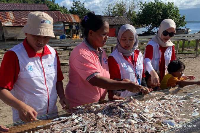 Antam dan MIND ID Laksanakan Bakti BUMN untuk Indonesia di Halmahera