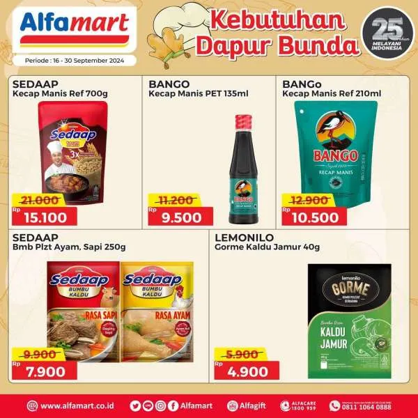 Promo Alfamart Kebutuhan Dapur Periode 16-30 September 2024