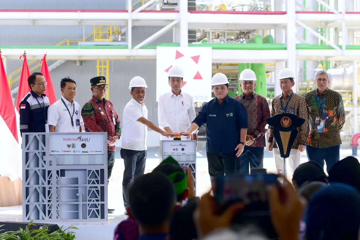 Pabrik Kaltim Amonium Nitrat Capai 37% Target Produksi Tahunan