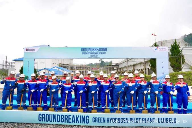 Pertamina Groundbreaking Pilot Plant Green Hydrogen di Ulubelu Investasi US$ 3 Juta
