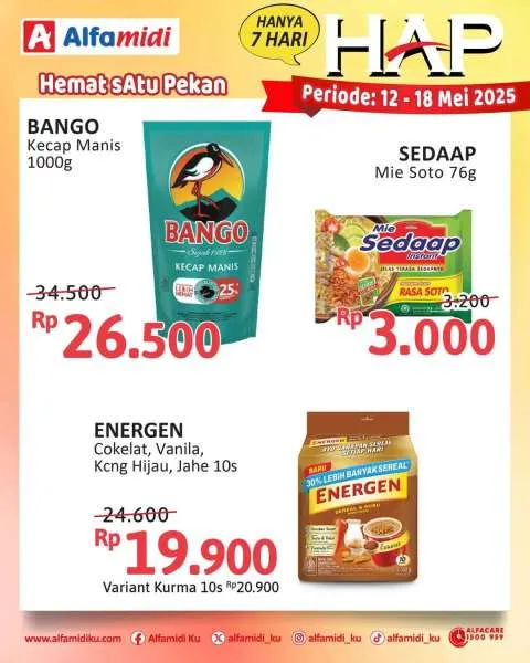 Promo Alfamidi Hemat Satu Pekan Periode 12-18 Mei 2025
