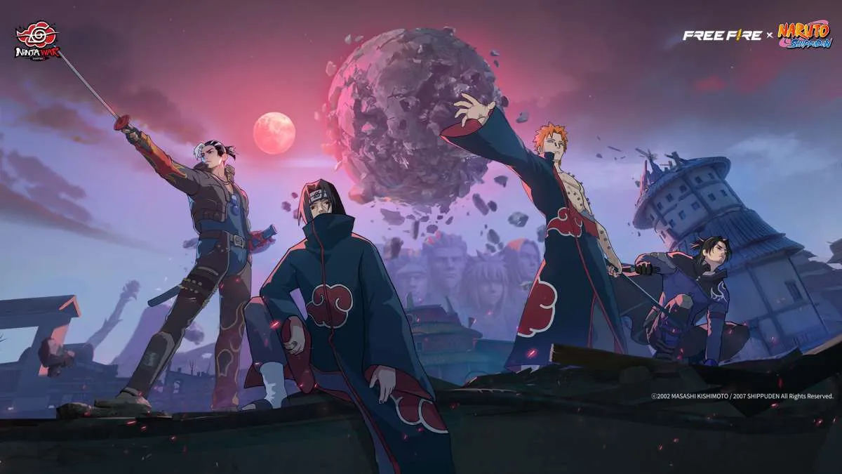 Free Fire X Naruto Banyak Reward Gratis, ini Daftar Item yang Bisa Dikoleksi