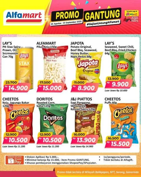 Promo Alfamart Gantung Periode 26 Agustus-1 September 2025