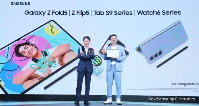 Resmi Rilis di Indonesia, Ini Harga dan Spesifikasi HP Lipat Galaxy Z Fold5 & Flip5