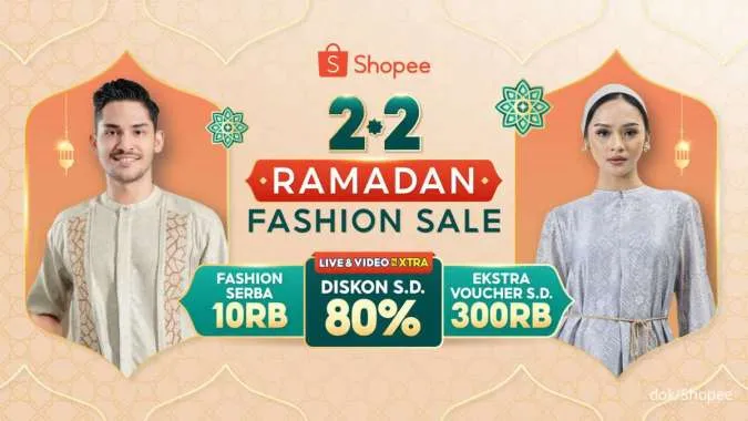 Shopee Hadirkan Promo 2.2 Ramadan Fashion Sale. Siap Berbelanja?