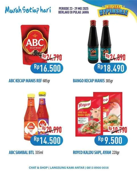 Promo JSM Hypermart Weekend Periode 23-26 Mei 2025