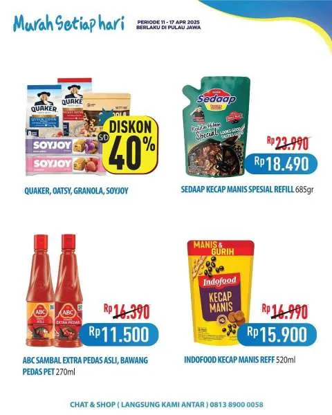 Promo JSM Hypermart Hyper Diskon Weekend Periode 11-17 April 2025