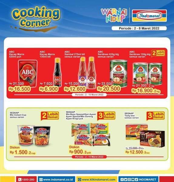 Promo Indomaret Super Hemat Mingguan Terbaru di 2-8 Maret 2022