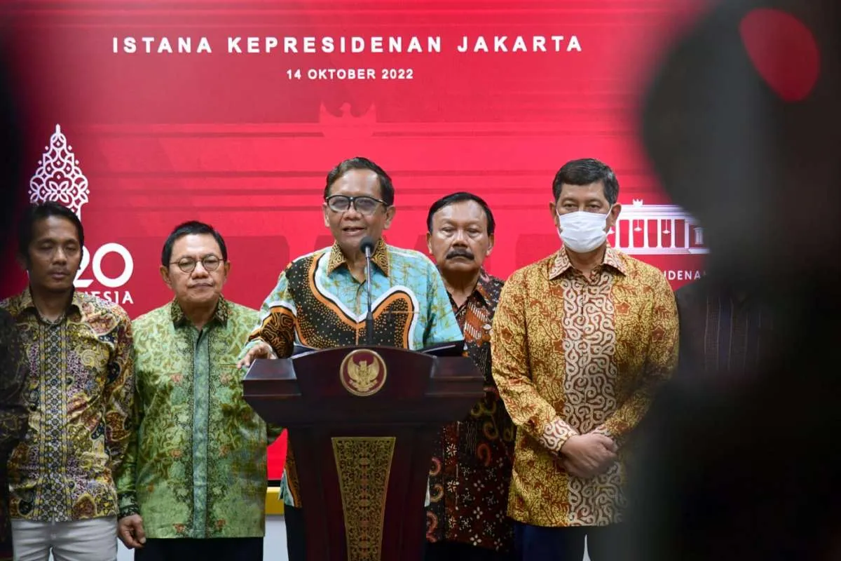 Soal Tragedi Kanjuruhan, Mahfud Md: Pengurus PSSI Harus Bertanggung Jawab