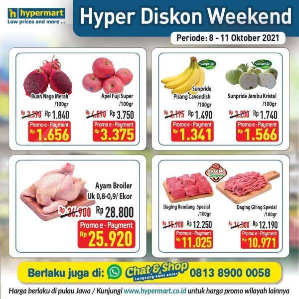 Promo JSM Hypermart 8-11 Oktober 2021