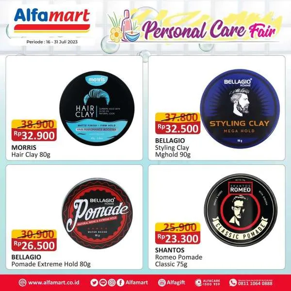 Promo Alfamart Personal Care Fair Periode 16-31 Juli 2023