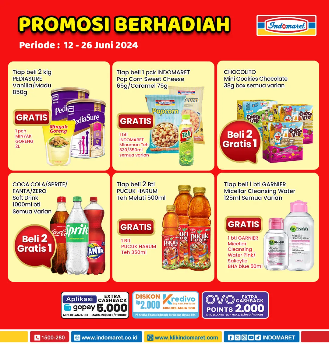 Promo Berhadiah Indomaret Periode 12-26 Juni 2024