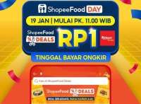 Fire Diavola Rp 1 di Promo ShopeeFood Hari Ini, Catat Jamnya agar Tak Kehabisan