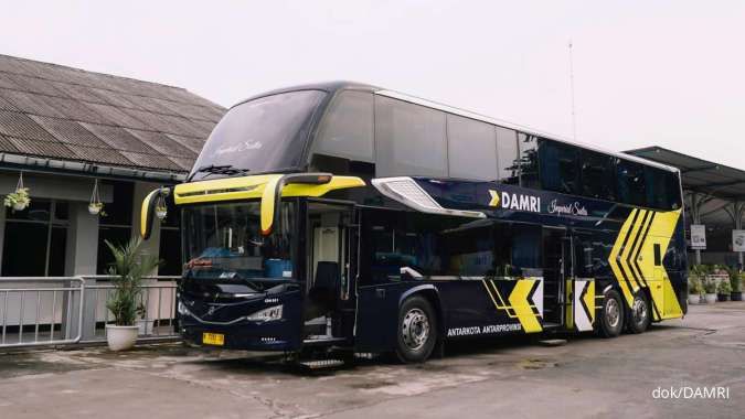 Ke Jakarta-Malang Naik Bus DAMRI Double Decker, Tarif Mulai Rp 500.000