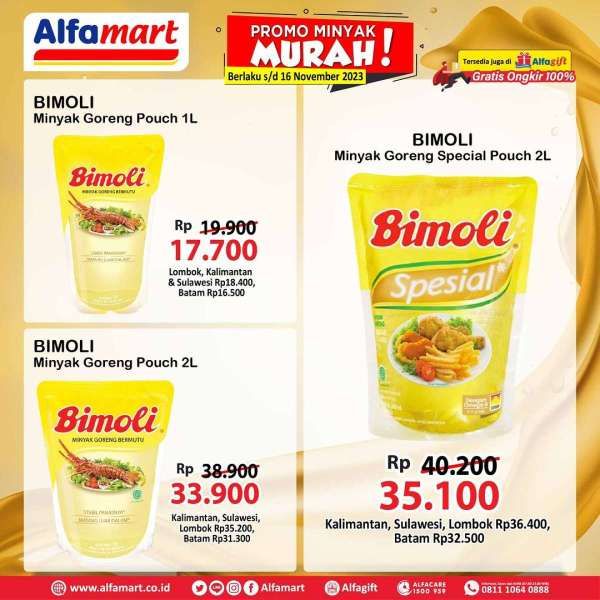 Promo Alfamart Minyak Goreng Murah Sampai 16 November 2023