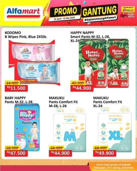 Promo Alfamart Gantung Periode 25 April-1 Mei 2025