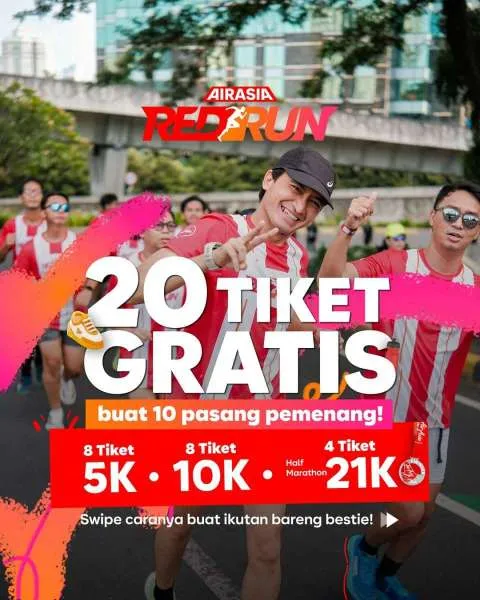 Promo Air Asia 20 Tiket Gratis