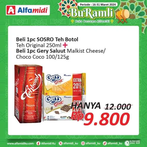 Promo Alfamidi Spesial Ramadhan Periode 16-31 Maret 2024