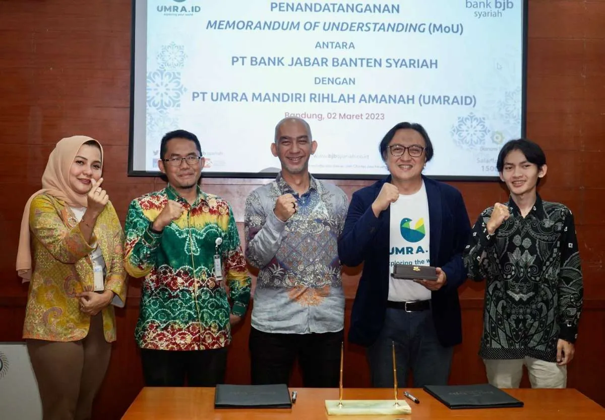 Membesarkan Bisnis, Platform Umrah DIgital UMRAID Kolaborasi dengan Bank BJB Syariah